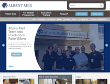 Tablet Screenshot of amc.edu