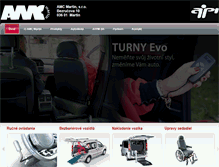 Tablet Screenshot of amc.sk