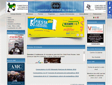 Tablet Screenshot of amc.edu.mx